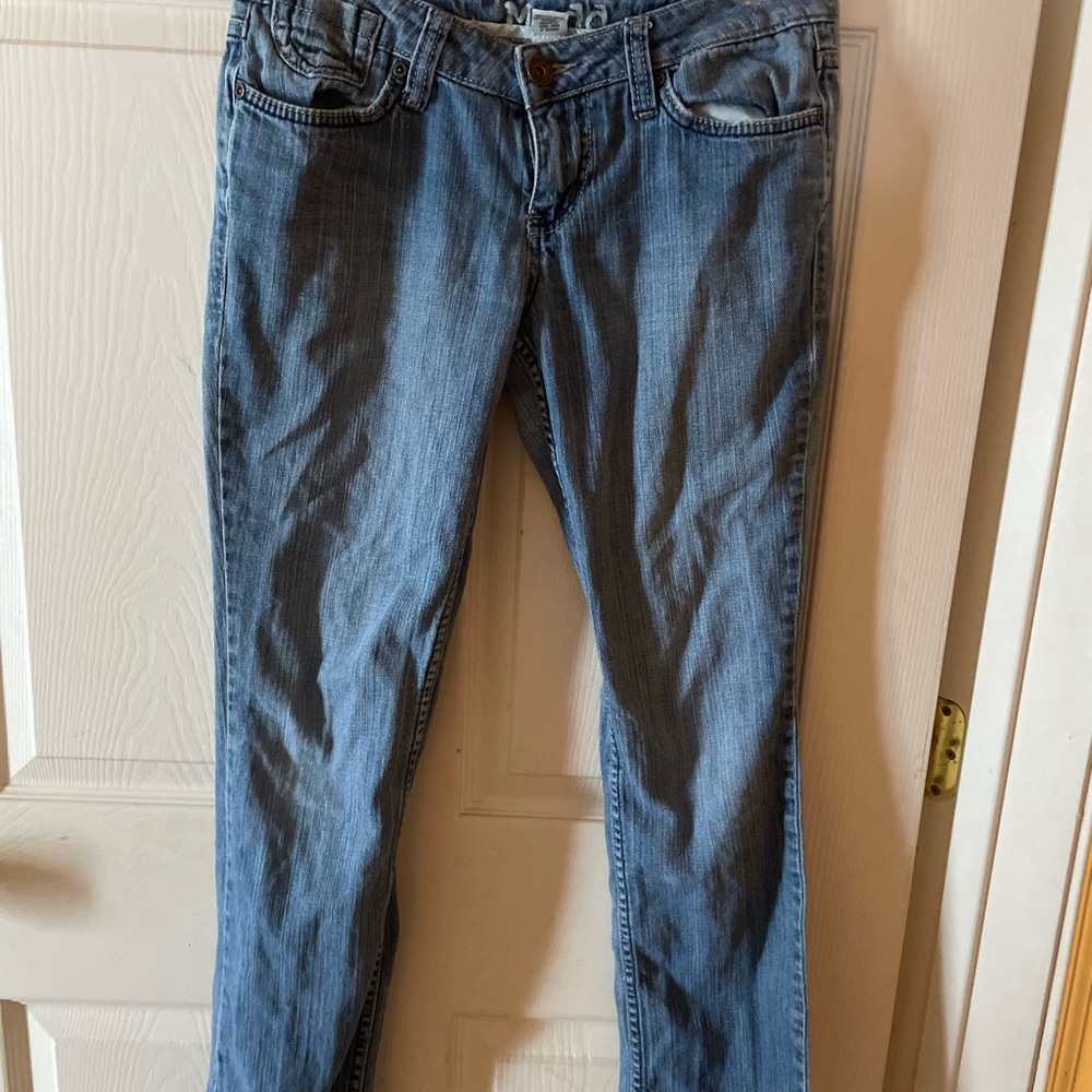 Mudd Women's Straight Leg Blue Jeans